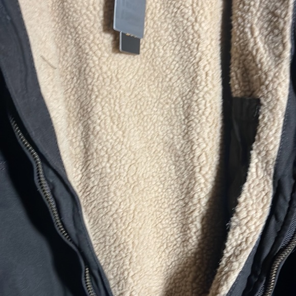 Lee Men’s Workwear Hooded Sherpa Lined Jacket Size Large NWT - Picture 9 of 11